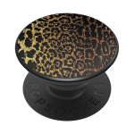 POPSOCKETS Embossed Metal Leopard Removable Grip with Standfunction LUXE