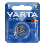 Varta Lithium-kondensatsor 3V, 135mAh, CR1632, 1. toetus.