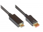 Alcasa DP14-HDMI videokaabeladapter 2 m DisplayPort must