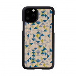 MAN AND WOOD SmartPhone case iPhone 11 Pro blue triangle black