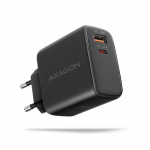 AXAGON GaN wallcharger 2x port (USB-A + USB-C), PD3.0/PPS/QC4+/SFC2.0/AFC/SCP/FCP/Apple, 45W | ACU-PQ45