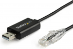 StarTech USB (isane) / RJ-45 (isane), must 1,8 m (ICUSBROLLOVR)