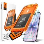 Spigen Kvastatud klaas ALM Glas.Tr Slim iPhone'i 17 Pro Max jaoks, 3 tk.