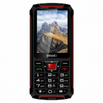 Evolveo StrongPhone SPW4RD mobiiltelefon 7,11 cm (2,8 tolli) 170 g Must, Punane