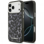 Karl Lagerfeld Etui IML Leopard Pattern MagSafe iPhone'i 17 Pro Max jaoks, must