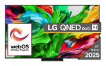 LG TV seade||65 "|4K Ultra HD|3840 x 2160 pikslit|Plaaniline|16:9|QNED|65QNED86A3A