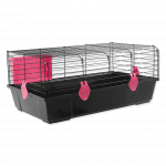 Cage : Placek Cage Matej black, accessories red, 80*46*35cm