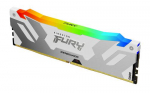 Kingston Technology FURY 16GB 6400MT/s DDR5 CL32 DIMM Renegade RGB Valge XMP