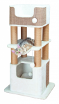 Cat house: Trixie Lucano scratching post, 110 cm, white.