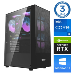 INTOP i7-14700F 64GB DDR5 1TB SSD M.2 NVME RTX5060Ti 8GB WIN11Pro