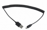 Gembird USB mees - MicroUSB mees 1,8m Musta kihutatud