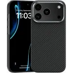 Benks Juht Case Magnetic Armor Air Kevlar Metal Frame 600D (C.K.FL.AP.BK.A072) iPhone 18 Pro/17 Pro jaoks