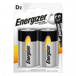 Energizer Maitinimo elementide Alkaline Power, 2 tk, LR20, BL2