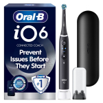Oral-B iO6 elektrislmik, must + reisimbris (067850)