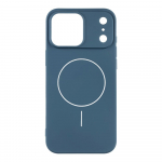 Obal:Me MagNetix Matte TPU mbris Apple iPhone'i 17 Pro Max jaoks / tumm sini