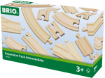 Brio 33402 - Wooden Train Set Of Additional Parts, 16 parts