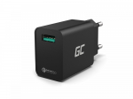 GREEN CELL Laadija USB 18W koos QC 3.0-ga