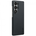 PITAKA Ultrahuke MagSafe mbris Samsung Galaxy S25 Ultra must ja hall