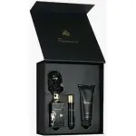 Lattafa Perfumes His Confession Drkov sada EDP 100 ml, miniatuur EDP 12 ml ja duigeel 100 ml