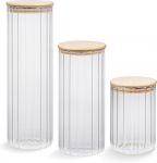 Monart Adlie Storage Jar Set, 3 pcs.