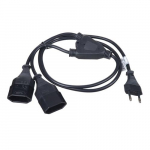 AKYGA AK-RD-05A toitekaabel Must 1,2 m