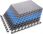 ks Fitness Protective mat MP10, 180 cm x 180 cm x 1 cm, mitmevrviline