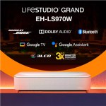 EPSON EH-LS970W | 4000 ANSI lumene | 4K UHD (3840 x 2160) | Valge | Wi-Fi