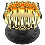 Popsockets Say Cheese kleepitav hoidik telefonihoidik ja alus kuldne