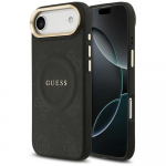 GUESS iPhone'i 17 Air kest, hildub MagSafe'iga GUHMP17MPSAMSECK (PU, Peony Hot Stamp) must