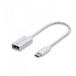 MicroConnect USB-C 3.2 Gen 1 to USB 3.2 Gen 1 A adapter, 0.2m White,