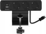 Deltaco toitepaneel, 3 pistikupesa, 1x21W A+C USB laadija, GST18 hendus (1902241)