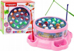 LEAN Toys Game Fishing Rods Lights Sounds Pink