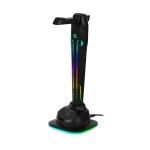 EGOGEAR Headset Stand SAC1 RGB With 4xUSB ports and Type-C 1m