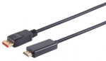 Brackton Kabelis DisplayPort v1.4 HDMI v2.0 4K 60Hz 5m