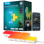 Govee Smart Mini Panel Lights jtkupaneelid, 6-osaline komplekt (A6069003)