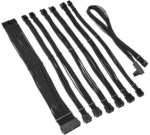 Kolink Core Pro punutud kaabli pikenduskomplekt 12V-2x6, tp 2 tumemust