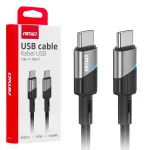 Amio -03927 andmevahetuse ja laadimiskaabel | USB-CUSB-C | 60W | 2m