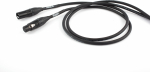 Proel mikijohto, 6m, mustad (PRBRV250LU6BK)