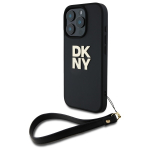 DKNY DKHCP16LPBSWSK iPhone 16 Pro 6.3" tarna/must kvakaaneline randmerihm Stock Logo