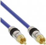 Intos InLine koaksiaalkaabel, isane-isane, mmargune RCA (S/PDIF), 10 m (89810P)