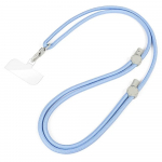 DUX DUCIS Plaz - cross-body phone strap - light blue
