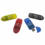 Titanum TA101B Card Reader USB 2.0 Blue