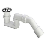 Viega bath siphon with strainer (312121)