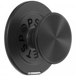 Popsockets Alumiiniumne Radial MagSafe telefoni hoidik ja alus, must