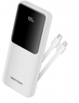 Vention POWERIANK USB 10000MAH 22.5W/VALGE FHOW0