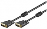 Goobay DVI-D FullHD kaabel 1,8 m Must