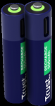 TRUST USB-C laetavad AAA 500 mAh patareid, 2 tk (25585)