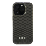 Audi IML Stitching Pattern MagSafe iPhone 16 Pro 6.3" tarny/must kvakott AU-IMLMIP16P-Q5/D3-BK