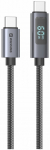 Swissten LCD kabel USB-C - USB-C 1,5m