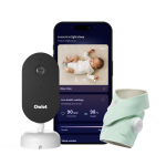 Owlet DreamSight Duo videomonitor ja rikas, piparmndiroheline (PSR3NMWIN)